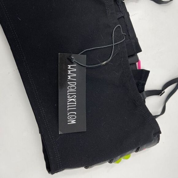 Dolls Kill Multicolor Current Mood Damage Control Buckle Tank Top Size 2XS NWT - Picture 4 of 8